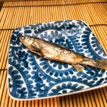 すし匠 - 稚鮎の塩焼き