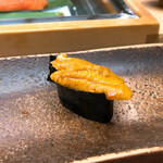 すし匠 - 焼き雲丹軍艦