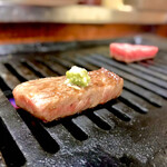 焼肉 かっぱ梶岡 - ハネシタに山わさび