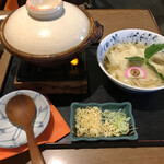 千年ニコ天 - 冷やしカレーきしめん 1000円