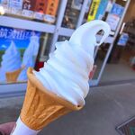 筑波山頂駅売店 - 筑波山ソフトクリーム