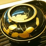 蓬左茶寮 - =甘鯛とゴマ豆腐の椀=