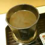 蓬左茶寮 - =蛤のしゃぶしゃぶ ドウマンガニの出汁=