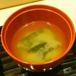 蓬左茶寮 - =ワカメのみそ汁=