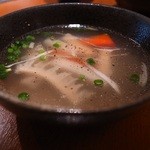 虎の穴 - 【2012.5.24】牛アキレス腱のスープ