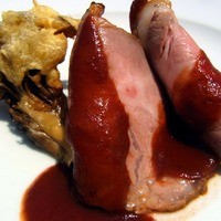 アモーレ 木屋町 - 豚ロース赤ワインソース。