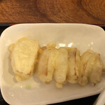 駕籠休み - 新タマネギのてんぷら