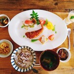 ヒラサワ エフ マーケット - 和のお魚ランチ