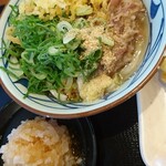 丸亀製麺 - ぶっかけ肉鬼おろし(並)