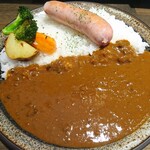 エイト カリィ - ジャンボ粗挽ソーセージのカレー