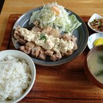 Cafe narumari - タルタルチキン南蛮定食