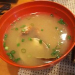 玄海鮨 - 貝汁です