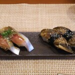 玄海鮨 - サバ×２  アナゴ×２