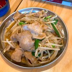 串カツ田中 - ホルモン炒め