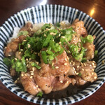 荒野のラーメン - ハラミ丼　350円