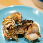 うを徳 - 2020.6 ウツボと穴蝦蛄の唐揚げ