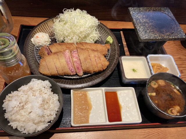 牛かつ なかい 宇都宮 牛料理 食べログ