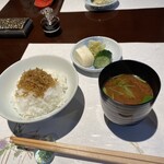 日本料理 とみなが - 炊きたてのご飯が美味しい