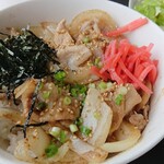 甘味&軽食喫茶 Sola - 豚のスパイシー丼アップ