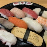 Takarazushi - おまかせランチ（1,100円）