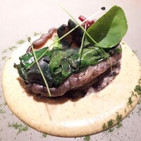 ルカンケ - ⚫鮑料理「スペシャリテ  鮑のソテー」