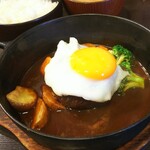 洋食亭 おおはし - 煮込みハンバーグ定食