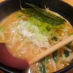 会津ラーメン 和 - 濃厚味噌ラーメン（3辛）