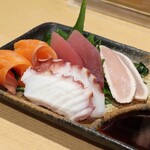 鉄板居酒屋OHANA - 造り盛り合わせ