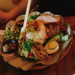 カフェバリチャンプル - いつものナシ・チャンプル