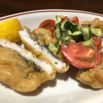 ダ マッサ - ハモのフリット　カリカリのふわふわ！