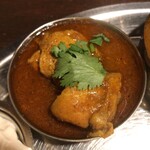 ミニ山羊肉カレー