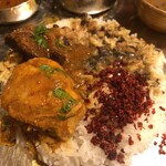 ダルバート食堂 - 次はティムルコチョップで辛み追加