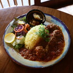 ハジカミ - ラムコフタカレー