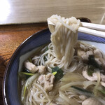 駒鳥食堂 - そばの麺(蕎麦)