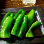焼肉セブン - ピーマンを挟んで…