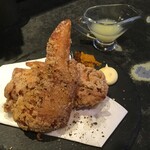 サンチャ フカミ - 手羽の唐揚げ