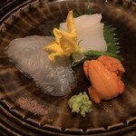 馳走 きむら - 甘みのあるだるま（剣先）烏賊、抜群の真子鰈、礼文島の上質なウニ