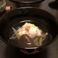 馳走 きむら - 爽やかな脂のあるハモと秋田のじゅん菜