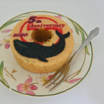 日の丸や - 開店5周年記念のオリジナルバームクーヘンをお土産で頂きました♪