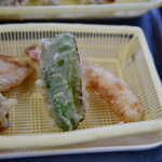 だるまの天ぷら定食 - ピーマン