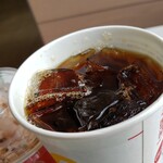 マクドナルド - アイスコーヒー(クーポン120円)です。