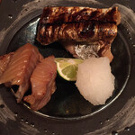 千ふく - 一本釣り太刀魚と八角の幽庵焼き