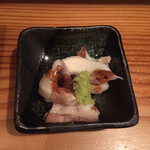 千ふく - 烏賊下足の梅肉和え