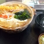 Shimamura - 鍋焼きうどん 1,100円 ♪