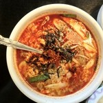 焼肉　２９８ 富士店 - ランチのカルビスープ