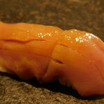 鮨 みや川 - 赤貝(握り)／15000円コース料理