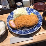 とんかつ七井戸 - とんかつ七井戸(上ロースかつ定食)