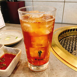 炭火焼肉しゃぶしゃぶ きた里 - ウーロン茶