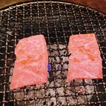 炭火焼肉しゃぶしゃぶ きた里 - 特上カルビ