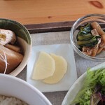 おうちカフェ Cook - cookプレート800円、小鉢